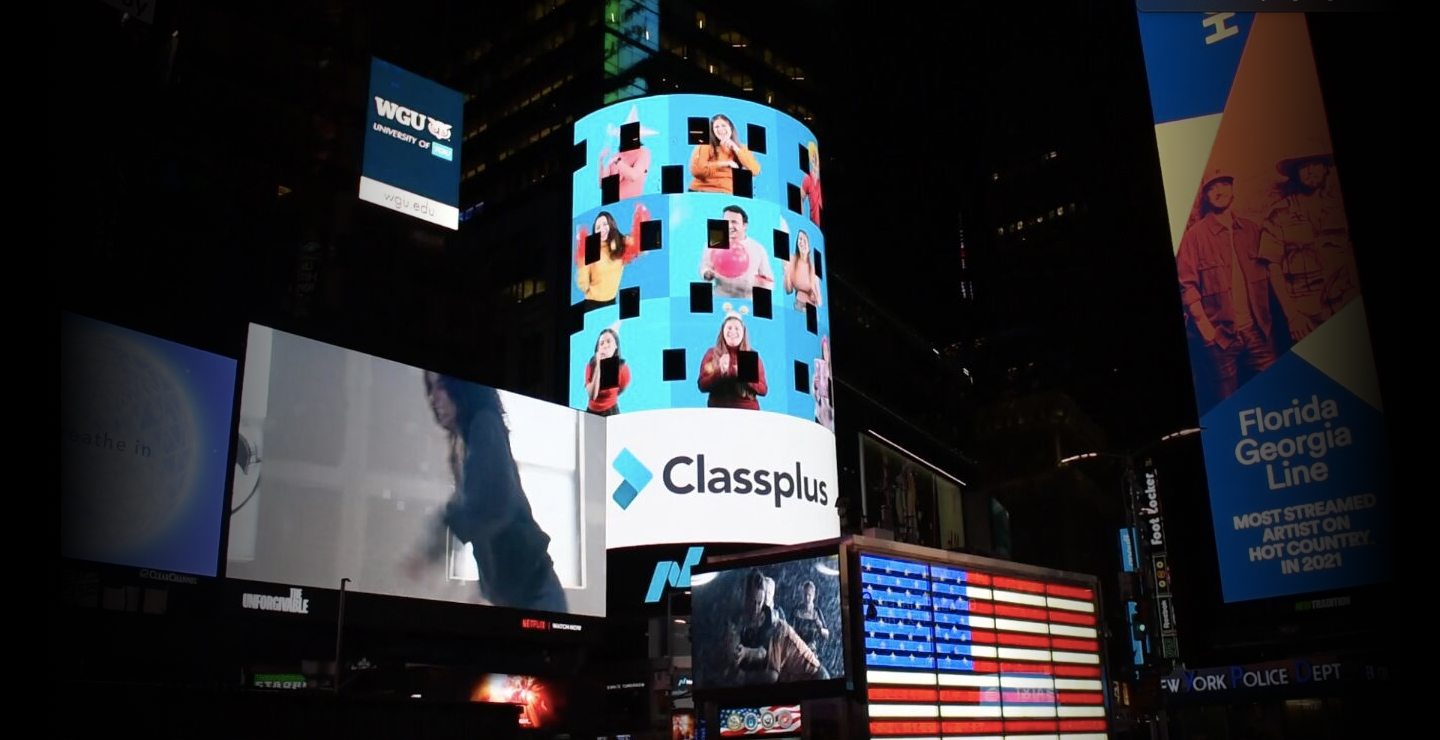 Classplus on Times Square
