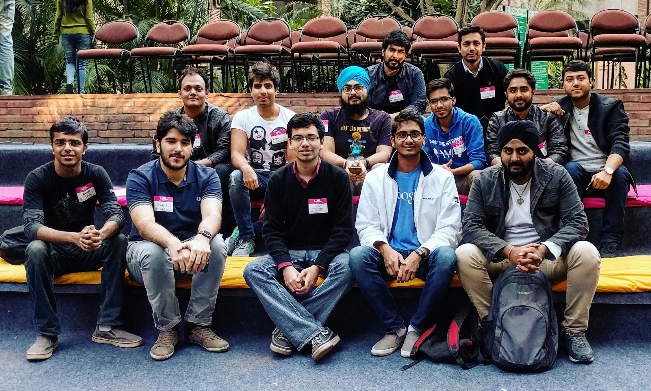 Meetup attendees at the India Habitat Centre, New Delhi.