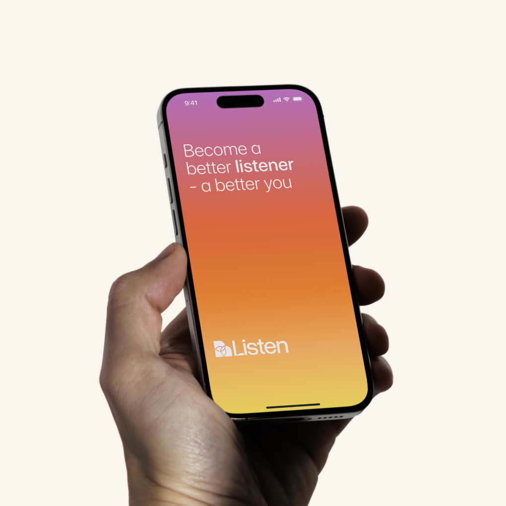 Listen app splash screen