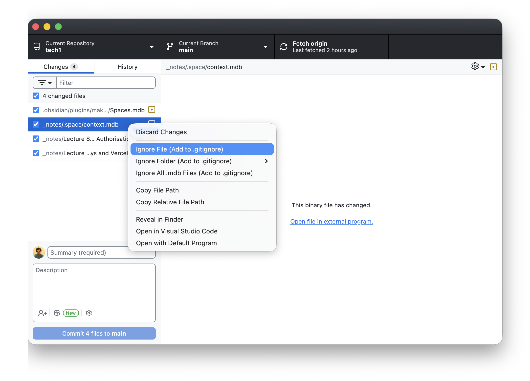 Adding .env to .gitignore